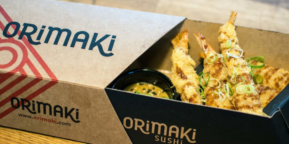 Orimaki sushi
